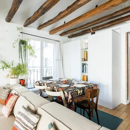 Luxurious 2 Bedroom Canal Saint Martin Saint Lazare Daire
