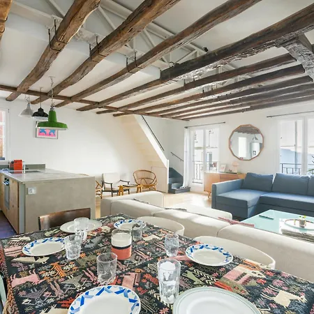 Luxurious 2 Bedroom Canal Saint Martin Saint Lazare Daire *
