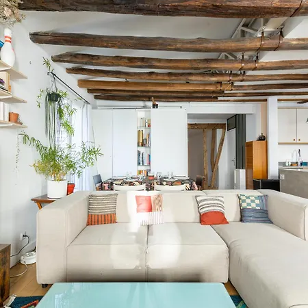Daire Luxurious 2 Bedroom Canal Saint Martin Saint Lazare