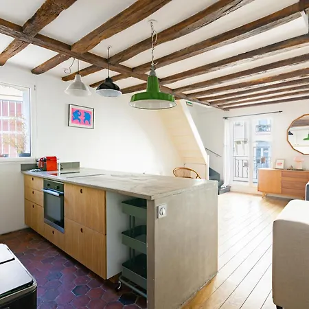 Daire Luxurious 2 Bedroom Canal Saint Martin Saint Lazare