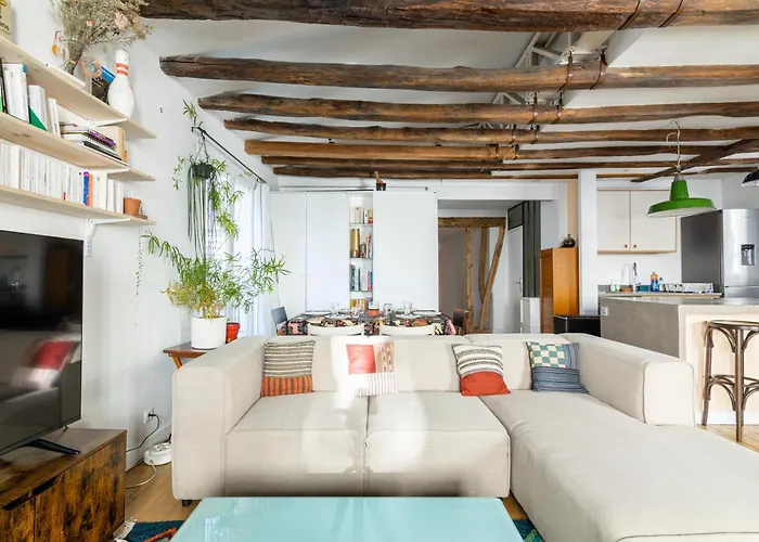 Apartment Luxurious 2 Bedroom Canal Saint Martin Saint Lazare